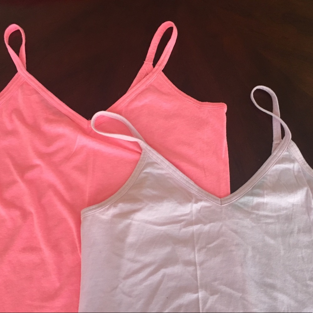 Lot of two No Boundaries reversible tank tops